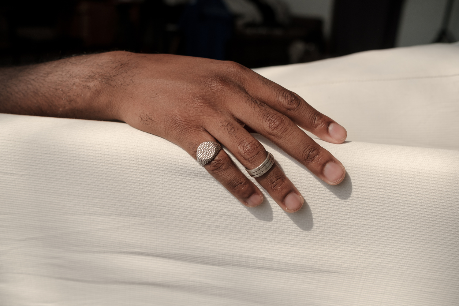 Hand of a Man with Jewelry